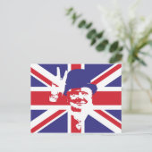 Carte Postale Winston Churchill (Debout devant)