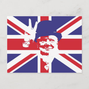 Carte Postale Winston Churchill