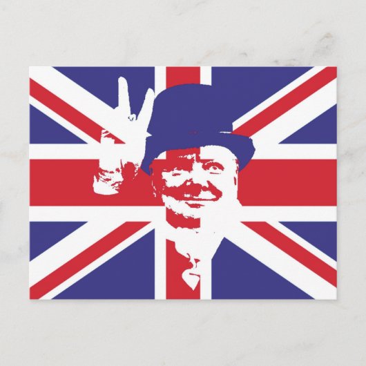 Carte Postale Winston Churchill (Devant)