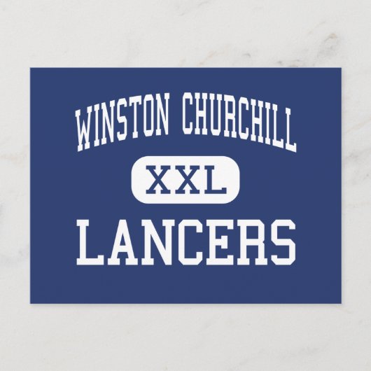 Carte Postale Winston Churchill - Lancers - High - Eugene Oregon (Devant)