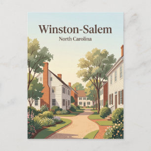 Carte Postale Winston-Salem, Caroline du Nord