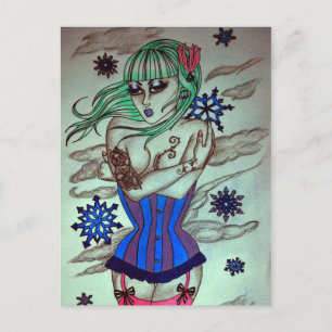 Carte Postale winter blues