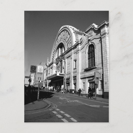 Carte Postale Winter Gardens, B/W (Devant)