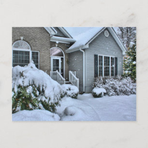 Carte Postale Winter houses