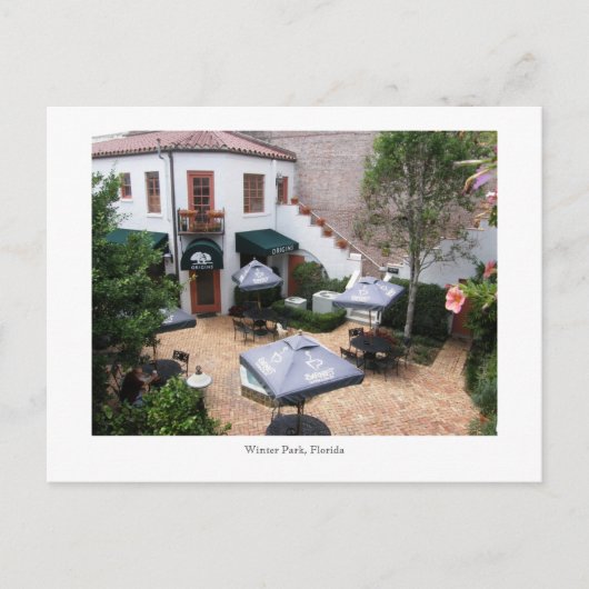 Carte Postale Winter Park, Floride (Devant)