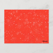 Carte Postale Winter Pattern 7 (Dos)