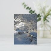 Carte Postale Winter Snowfall (Debout devant)