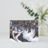 Carte postale "Winter Streams #1" (Debout devant)