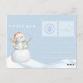 Carte Postale Winter Times are Beautiful (Dos)