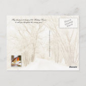 Carte Postale Winter Wonderland (Dos)