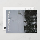 Carte Postale Winter Wonderland (Devant / Derrière)