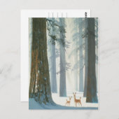 Carte Postale Winter Wonderland (Devant / Derrière)