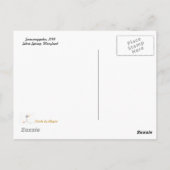 Carte Postale Winter Wonderland (Dos)