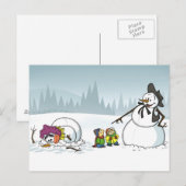 Carte postale Winter Wonderland (Devant / Derrière)