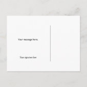 Carte Postale Winter Wonderland Père Noël et Mme Claus Noël (Dos)