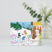 Carte Postale Winterfest est arrivé à Kinzville ! (Debout devant)