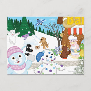 Carte Postale Winterfest est arrivé à Kinzville !