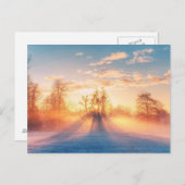 Carte Postale Winterliche Postkarte (Devant / Derrière)