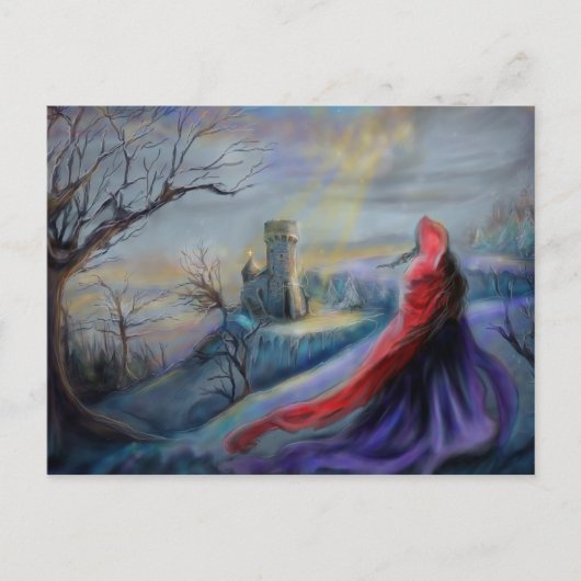 Carte postale Winter's Refuge 5.6"x4.25" (paysage) (Devant)
