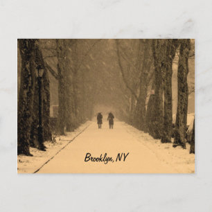Carte Postale Wintry Brooklyn