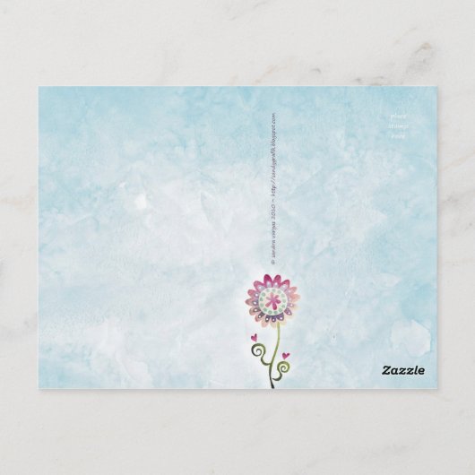 Carte postale Wintry Prince (Dos)