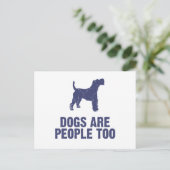 Carte Postale Wire Fox Terrier (Debout devant)