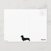 Carte Postale Wire Hair Dachshund (Dos)