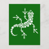 Carte Postale Wireless Gecko (Devant)