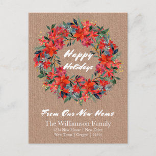 Carte Postale Wirons D'Aquarelle Papier Kraft De Notre Nouvelle 