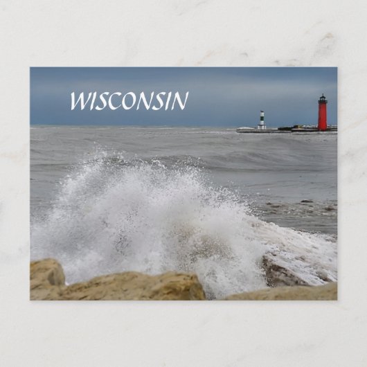 CARTE POSTALE WISCONSIN (Devant)