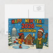 Carte postale WISCONSIN (Devant / Derrière)