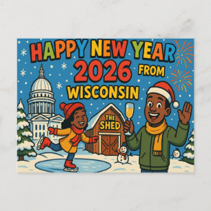 Carte postale WISCONSIN