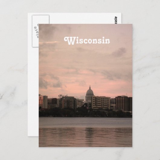 Carte Postale Wisconsin (Devant / Derrière)
