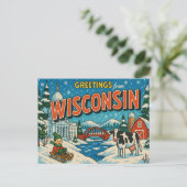 Carte postale WISCONSIN (Debout devant)