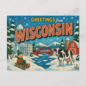 Carte postale WISCONSIN (Devant)