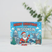 Carte postale WISCONSIN (Debout devant)