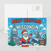 Carte postale WISCONSIN (Devant / Derrière)
