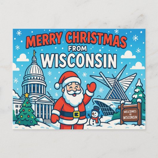 Carte postale WISCONSIN (Devant)