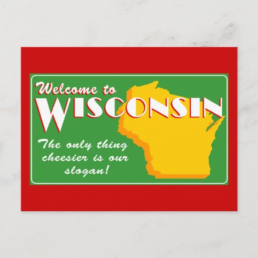 Carte Postale Wisconsin (Devant)