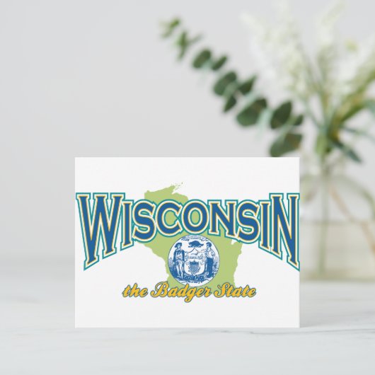 Carte Postale Wisconsin (Debout devant)
