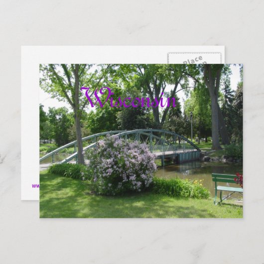 Carte Postale Wisconsin (Devant / Derrière)