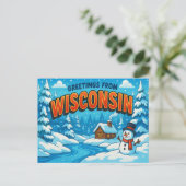Carte postale WISCONSIN (Debout devant)