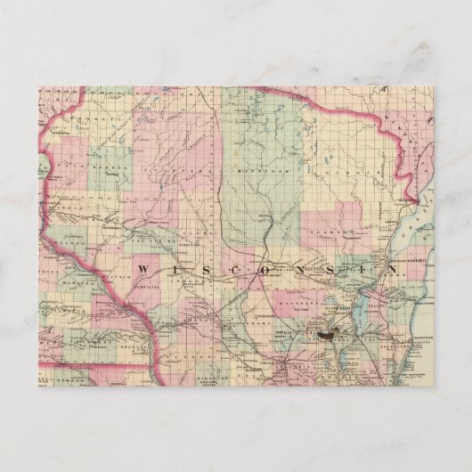Carte Postale Wisconsin 3 (Devant)