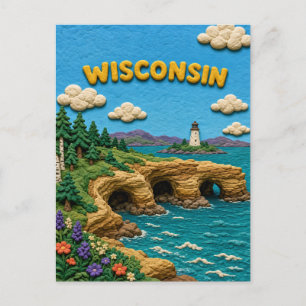 Carte Postale Wisconsin Apostle Islands Moderne KLAYKOO
