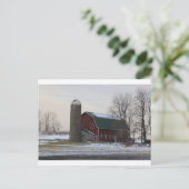Carte Postale Wisconsin Barn (Debout devant)