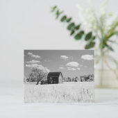 Carte Postale Wisconsin Barn Photo Reprint (Debout devant)