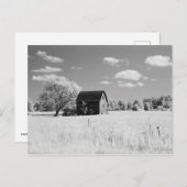 Carte Postale Wisconsin Barn Photo Reprint (Devant / Derrière)