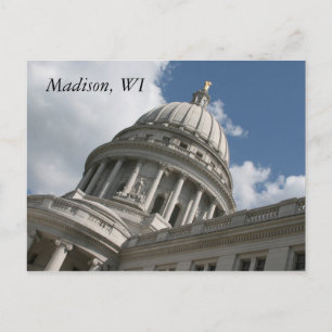 Carte postale Wisconsin Capitol