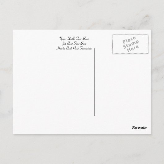 Carte Postale Wisconsin Dells (Dos)