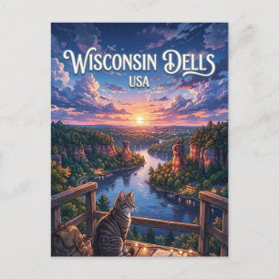 Carte Postale Wisconsin Dells États-Unis